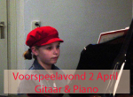 voorspeelavond piano gitaar