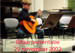 voorspeelavond gitaar