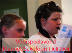 voorspeelavond klarinet