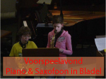 voorspeelavond piano saxofoon