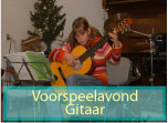 voorspeelavond gitaar december 2