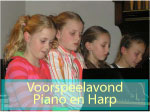 voorspeelavond piano en harp